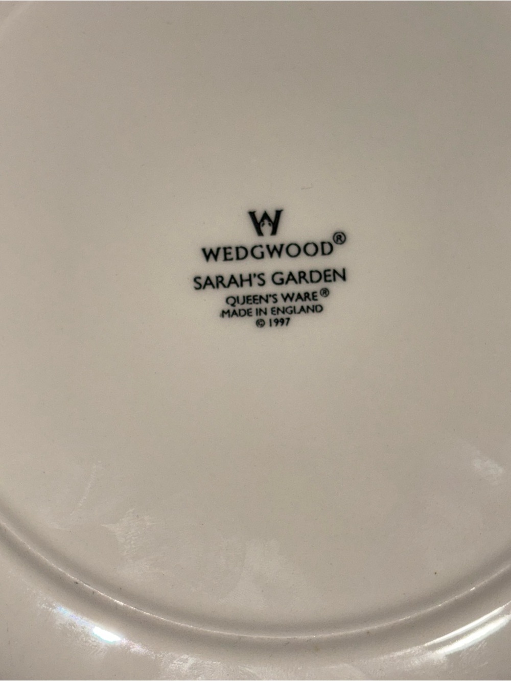 Wedgewood Sarah’s Garden 2 plates - Picture 3 of 4